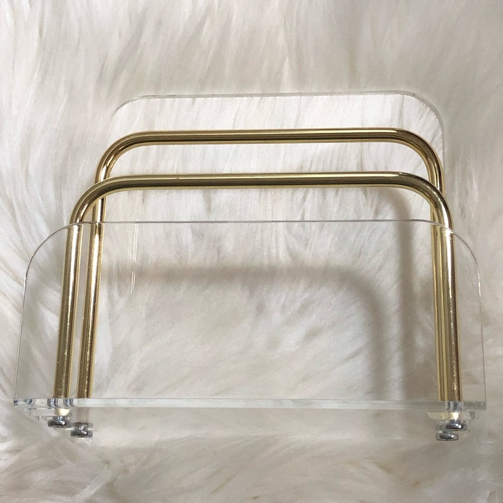 Gold Desk Organizers - Picture 2 of 7